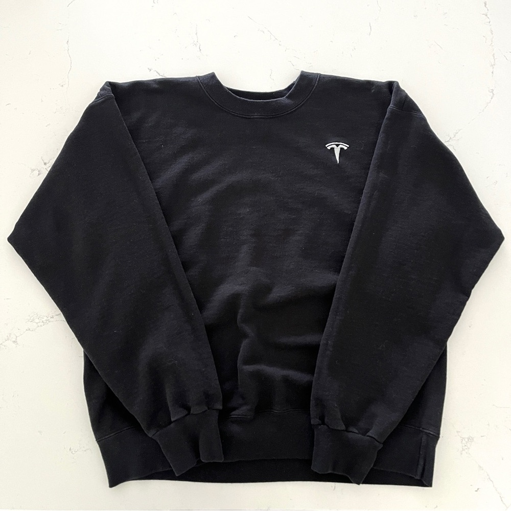 Tesla Sweatshirt Adult Medium